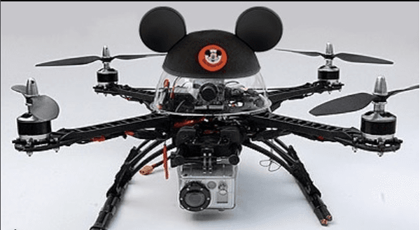 disney is approve to fly their own drones!