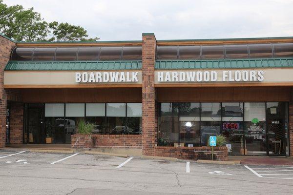 Boardwalk Hardwood Floors location in West County - Manchester, MO.