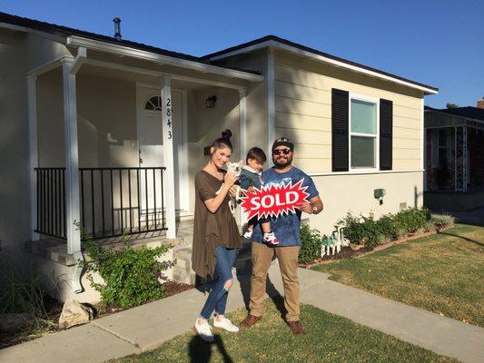 Happy new Lakewood homeowners!