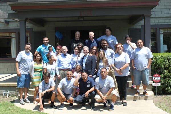 Journey House staff, student, and alumni gather to celebrate the "Beyond Foster Care" campaign launch!