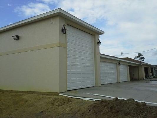 Garage and RV port addition in Cape Coral, FL.