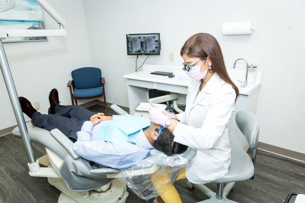 Spacious treatment rooms - Dentist in Roswell Georgia - Sunshine Smiles Dentistry