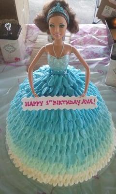 Barbie cake