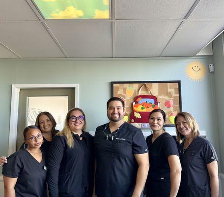 Dr. Ortega and staff