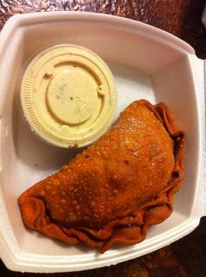 Chorizo empanada