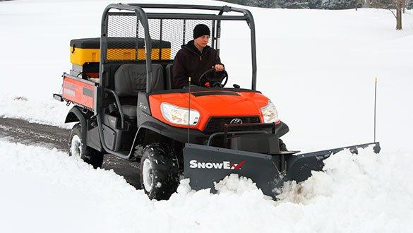 SnowEx plows for your utility vehicle