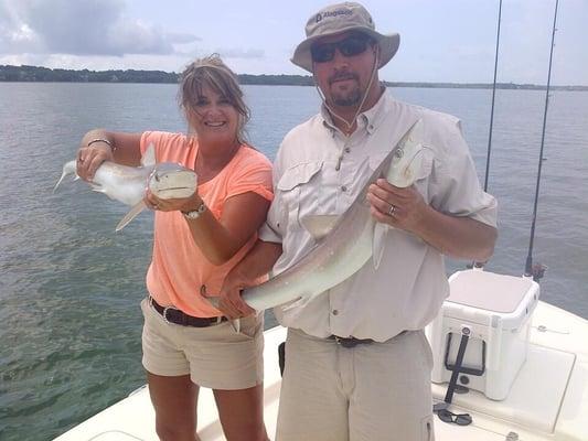 Mr. and Mrs. Corbett on there honeymoon. Double trouble.