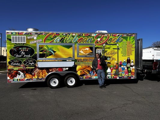 Caribbean deck Food Truck