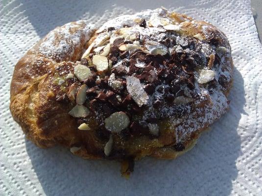 Chocolate Almond Croissant is messy goodness!