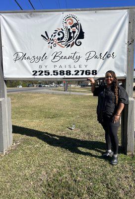 Hi, I'm Paisley Tate owner & CEO of Phazyle Beauty Parlor LLC. Welcome to the many phases of Paisley