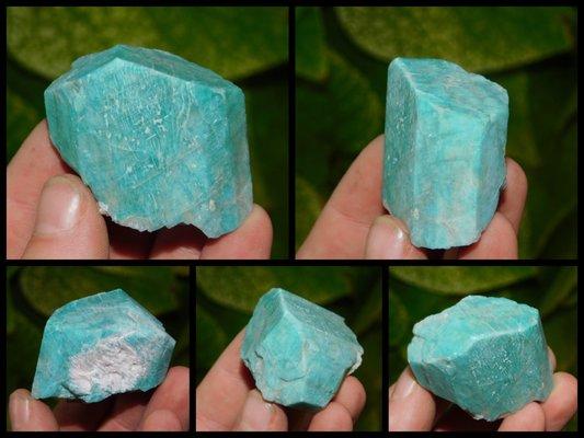 Amazonite Crystal Peak, Colorado Come into our store and see all more specimens like this.