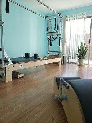 Pilates Equipment at Custom Fitness with Kiera Goetz