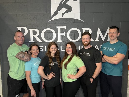 The team at ProForm Physical Therapy!