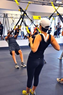 TRX Row. Strong back! All Levels