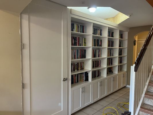 Storage/bookshelves