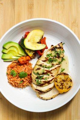 Naranja Chicken from our Verde Cocina menu