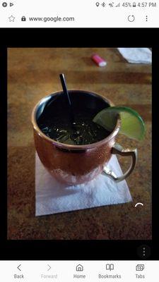 The famous Moscow mule