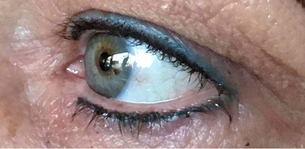 2 color eyeliner & lash enhancement