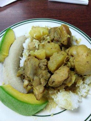 Curry chicken