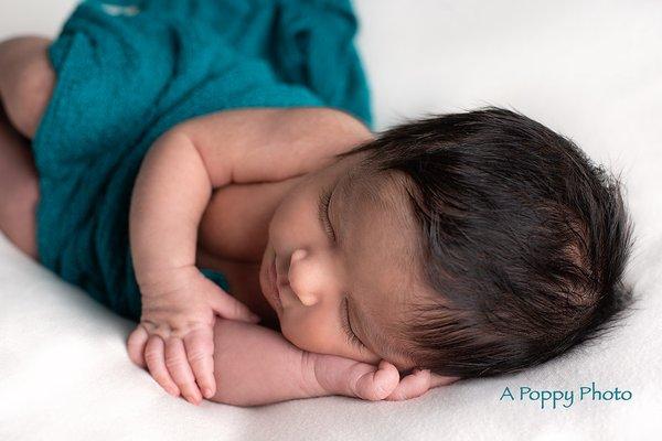 Newborn Photography with A Poppy Photo