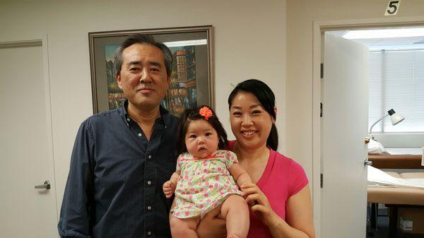 Another addition to this happy family thanks to the acupuncture treatments Doctor Ryu provided!