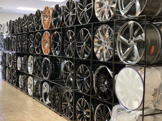 Huge selection of wheels