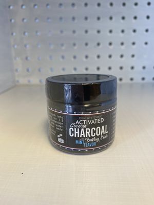 Activated Charcoal after your teeth whitening to help maintain and keep teeth white