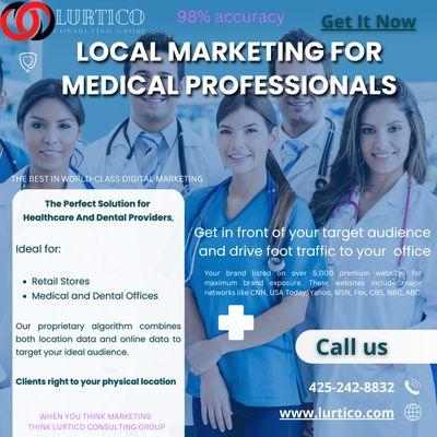 Get in front of your target audience and drive foot traffic to your medical or dental office. Get real results with Lurtico Consulting Group