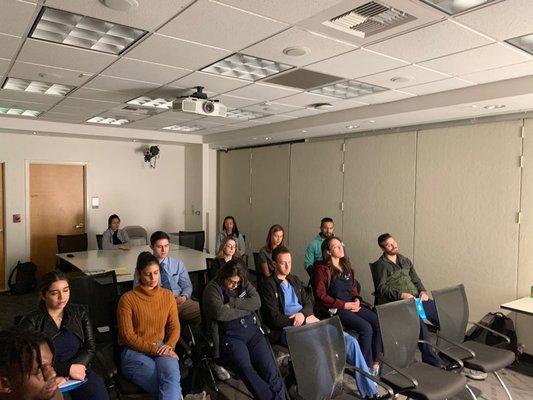 Meditation Class for USC dental school