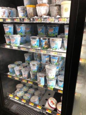 Ice cream section