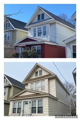 Roof replaced. Aluminum siding refinished.