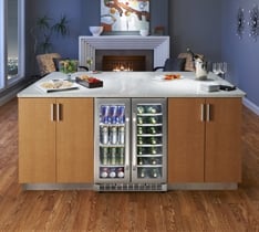 See our selection of built-in under counter wine and beverage centers