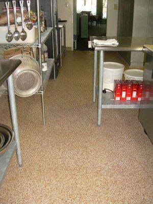 Quarry-Tek epoxy flooring - the perfect alternative to quarry tile!