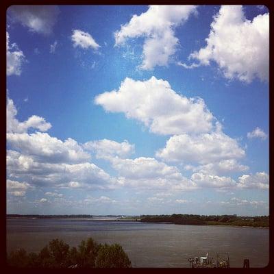 The view from Chickasaw Heritage Park