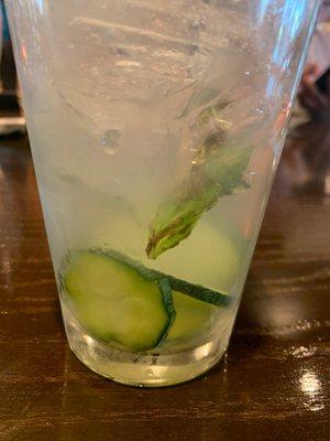 Cucumber basil Collins