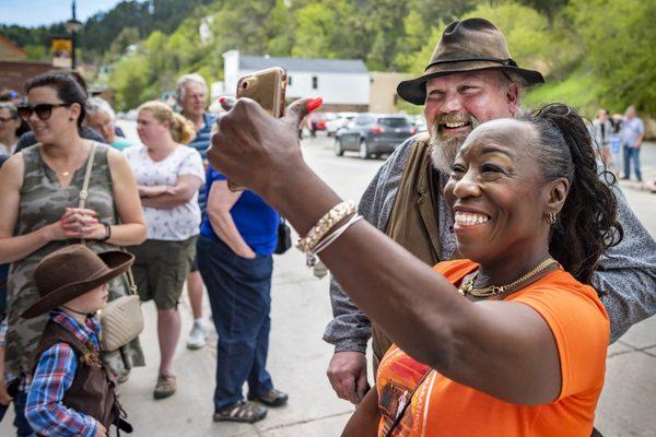 Deadwood Alive performs three shootouts a day for hundreds of visitors.