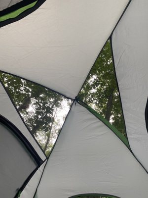 Morning view from our tent!