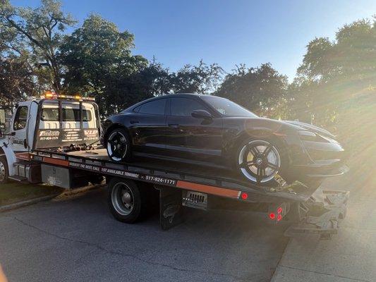 Porsche 911 needed to go over 100 miles to a deal customer called the most trusted in branch county