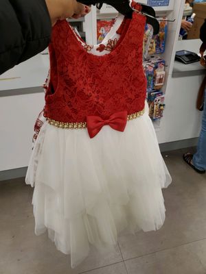 Size 6 girl's festive dress