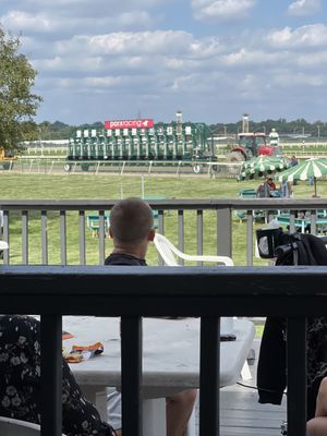 Starting gate relocated for length of race