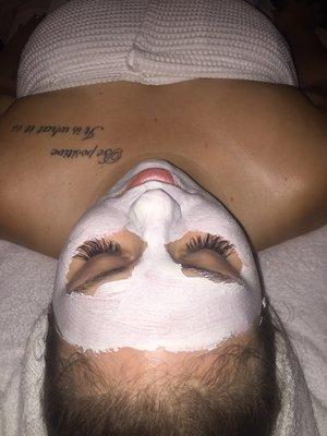 Acne facial