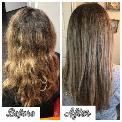 Brazilian Blowout by Amber