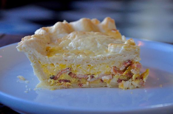 Bacon, Egg, & Cheese Pie