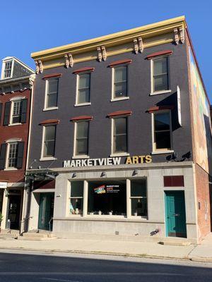 Marketview Arts Building Exterior