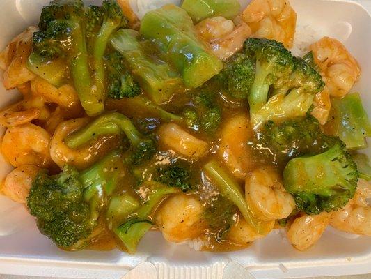 Curry Shrimp & Broccoli