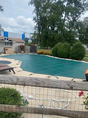 Pool Cover Installation