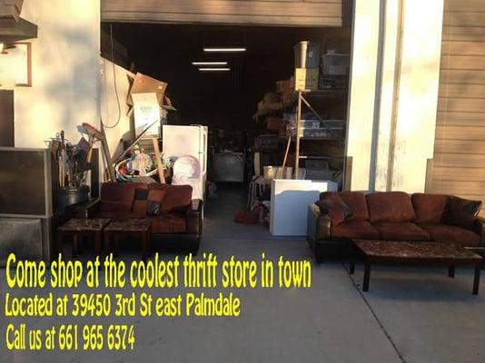 Exclusively Yours is a new thrift store in town (Palmdale) Come check us out anytime (GREAT PRICES)