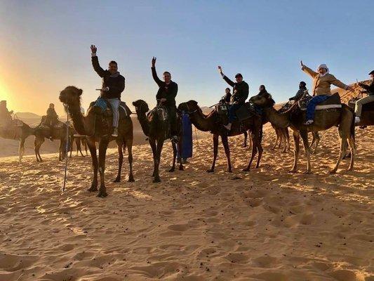 Camel trek, Merzouga, Morocco  March 2920