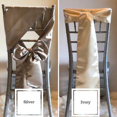 Chivari Chair ties available at Savvy Chair Covers!