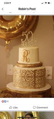 50th Birthday Cake